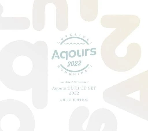 AQOURS CLUB CD SET 2022 DVD w/Limited Edition Production Japan EUR
