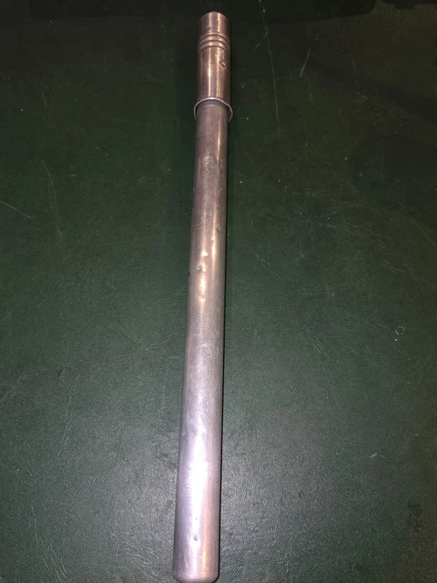 Ancienne Pompe à Vélo Tornade En Alu - 40cm - Made In France, Vintage Et Fonctionnelle