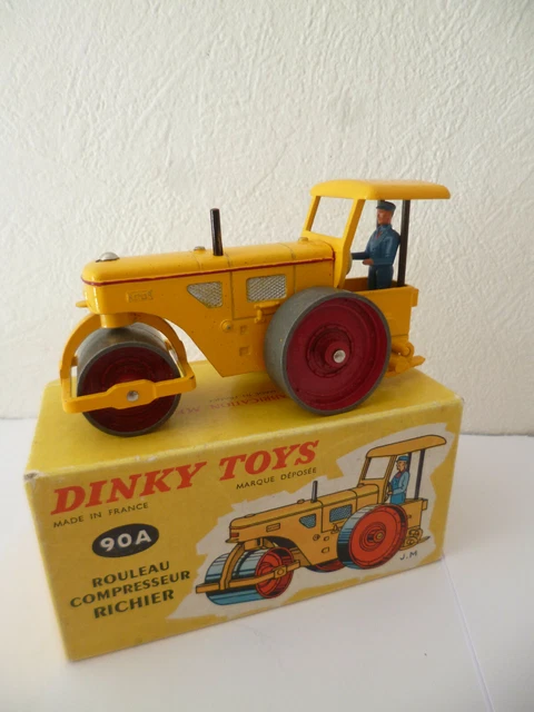 Atlas Dinky toys 830 Rouleau Comprseur Richier, modelos fundidos a