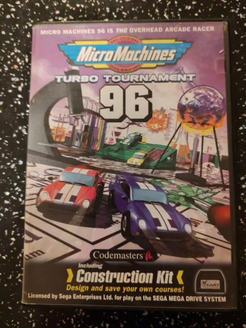 Sega Mega Drive - Micro Machines Turbo Tournament 96 - boxed No Manual