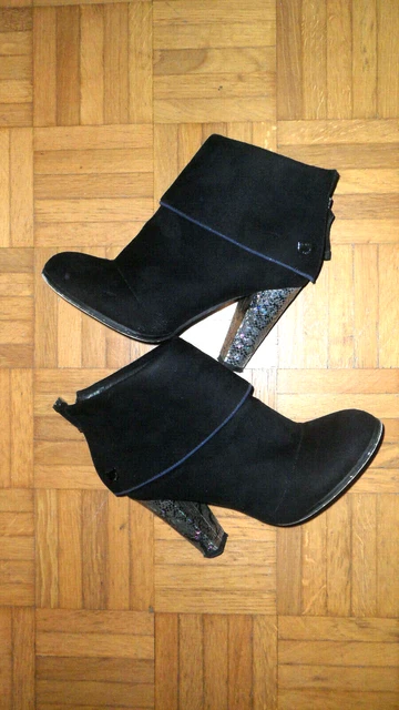 Bottines Boots Noires  Lollipops Pointure 39 Tbe!!!