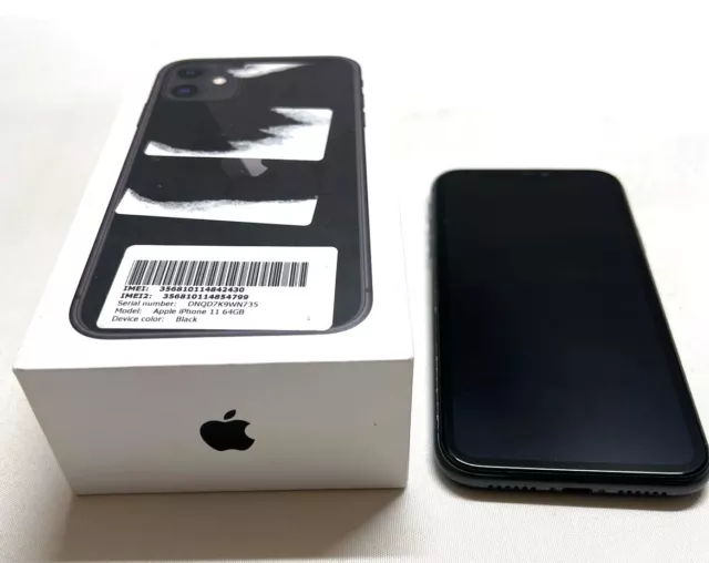 Apple iPhone 11 Handy 64GB Schwarz  Face ID Defekt Smartphone 356810114842430