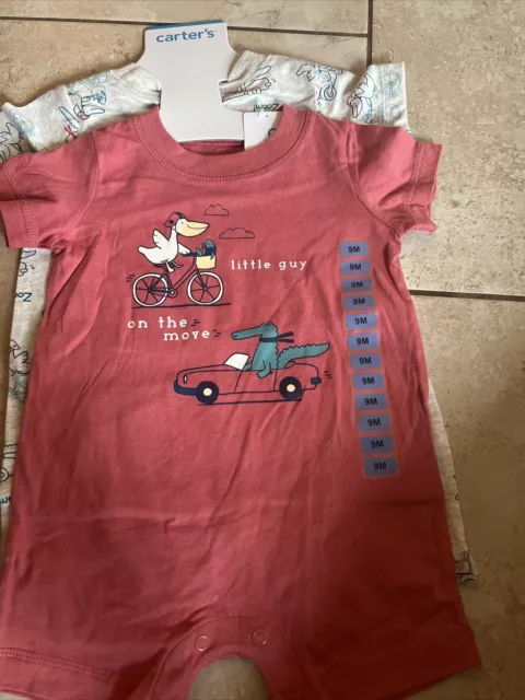 carters baby boy outfit sets 9months