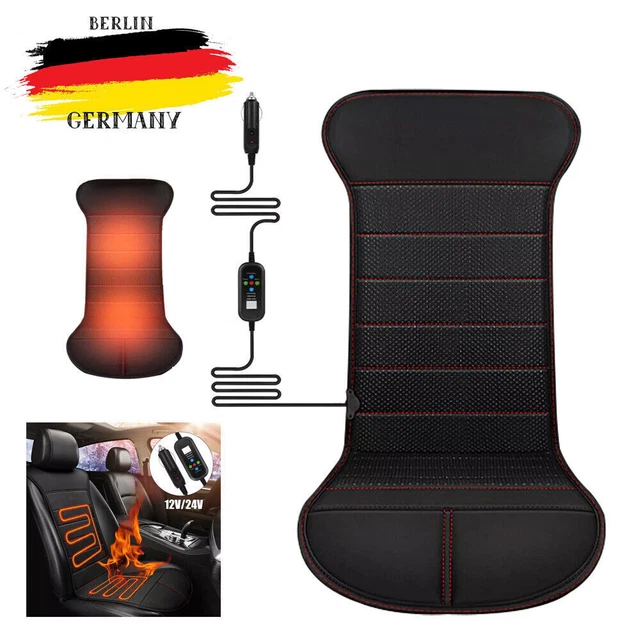 AUTO SITZHEIZUNG BEHEIZBARE Sitzauflage Heizkissen Heizmatten Universal ...