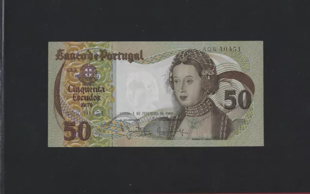 PORTUGAL  50 Escudos 1980 P-174 UNC