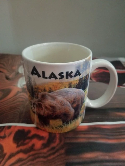 alaska bear coffee mug by artic Cuppa