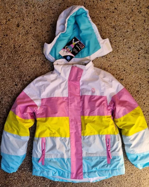 BNWT Youth Kids GIRLS SIZE 10 - BRAND: Be Fit Be You SKI SNOW JACKET Waterproof