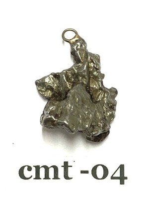 04 PENDENTE METEORITE FERRICA CAMPO DEL CIELO CON CERTIFICATO DI... cmt 