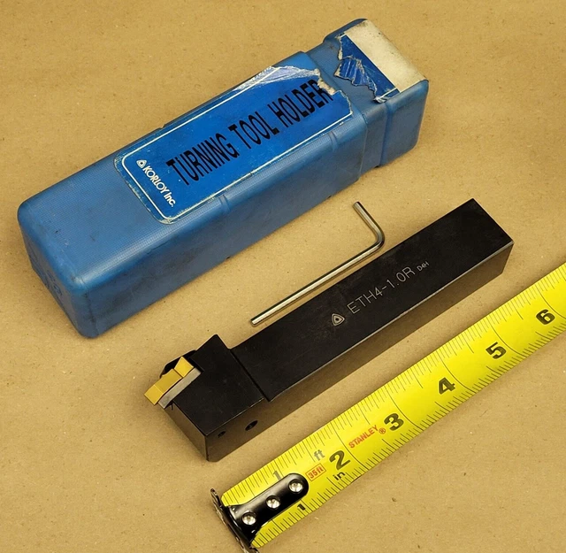 Korloy Eth4-1.0 Indexable Turning Tool Holder  6"X1"X1"