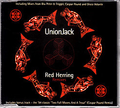 red herring union jack wallet