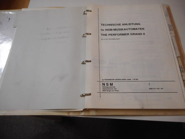NSM ES IV-CD Technology Service Binder