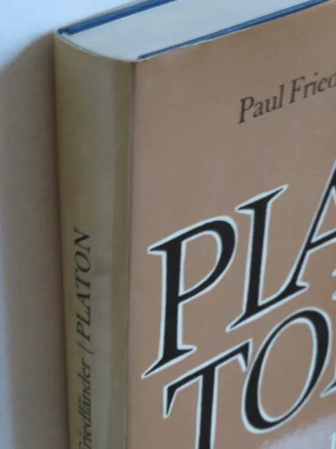 Paul Friedländer: Platon, Band I - Seinswahrheit und Lebenswirklichkeit 2
