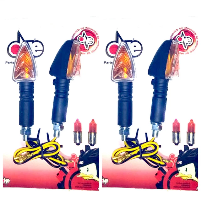 Luci E Frecce Da Moto Arancione Universale - Foto 9