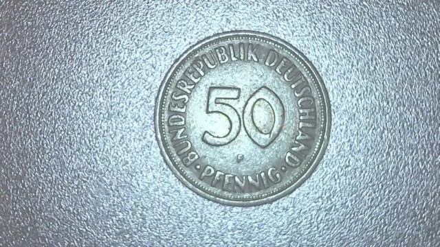 50 pfennig  BRD 1950 F