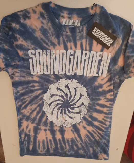 SOUNDGARDEN Small Tie Dye Tee Shirt NWT