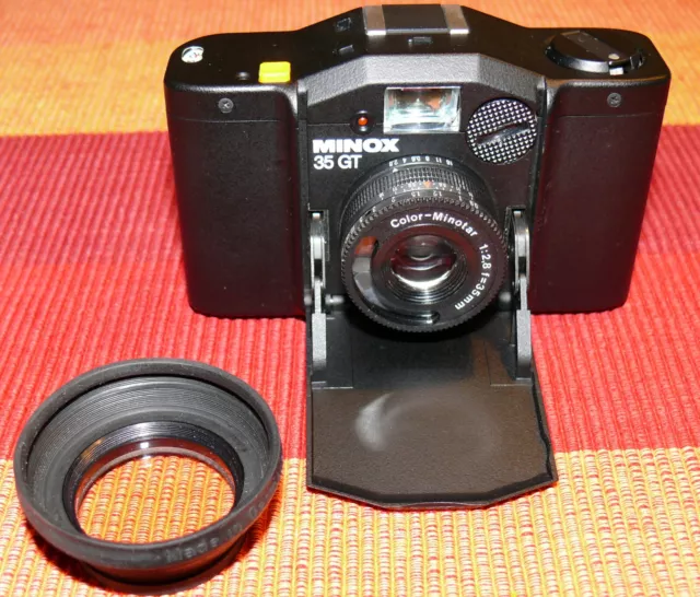MINOX 35 GT KB-Kamera, Klappobjektiv, mit Minox Blitzlicht FC 35