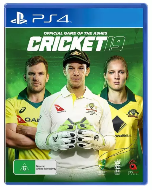 Cricket 19 2019 Official Game Of The Ashes Sony PS4 Playstation 4 Sports Game