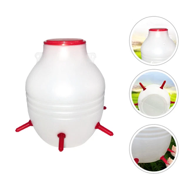 GOAT FEEDER BUCKET Milk Bottle Sheep Horse Poultry Breeding Automatic