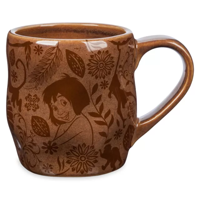 Disney Mowgli The Jungle Book Mug 455ml Floral Artwork Stoneware Drinking Cup