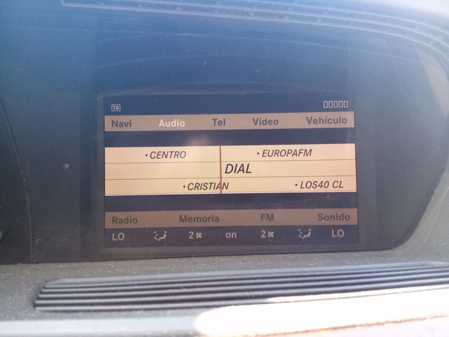 Display Multifunzione / 97035 Per Mercedes Clase S W221 Berlina 3.0 Cdi Cat