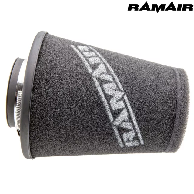 Ramair Performance Universal Induktion Einlass kundenspezifischer Schaum Luftfilter - 70 mm ID 2