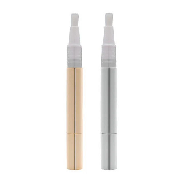 3ml Empty Nail Cuticle Lip Gloss Oil Container Tube Twist Pen with Brush BII