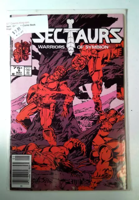 Sectaurs #6 Marvel Comics (1986) VF- Newsstand 1st Print Comic Book