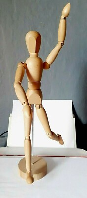 IKEA en bois ARTISTE MANNEQUIN Dessin Art & Craft bon état 