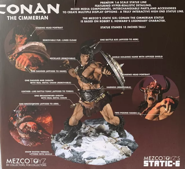 Conan The Barbarian One The Statue Fray With Conan The Cimmerian 1/6 Statue 2