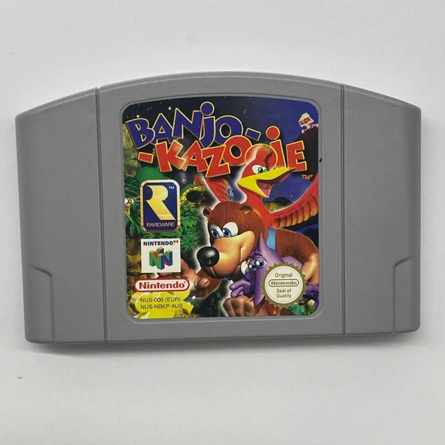 Banjo-kazooie - Cartouche Seule- Only Cartridge -TBE
