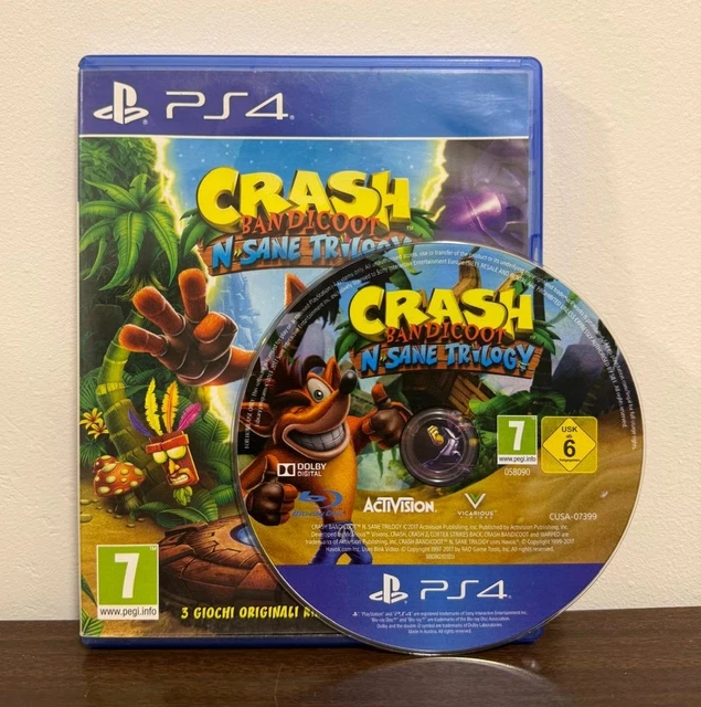 Crash Bandicoot N. Sane Trilogy - Giochi per PS4 | (Svizzera Crash Bandicoot N. Sane Trilogy - Giochi per PS4 | (Svizzera