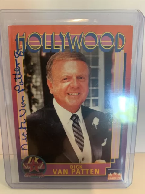 Starline Hollywood Autograph Card 34 DICK VAN PATTEN Spaceballs 8 Is Enough 1991