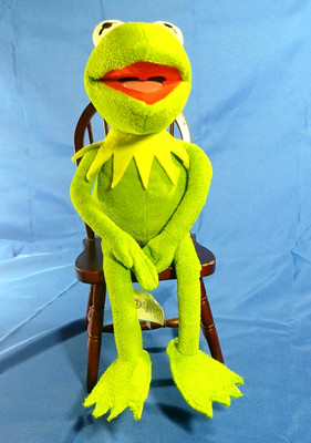 Embarassed Muppet DISNEY STORE NAKED and Embarrassed KERMIT THE FROG Plush 18