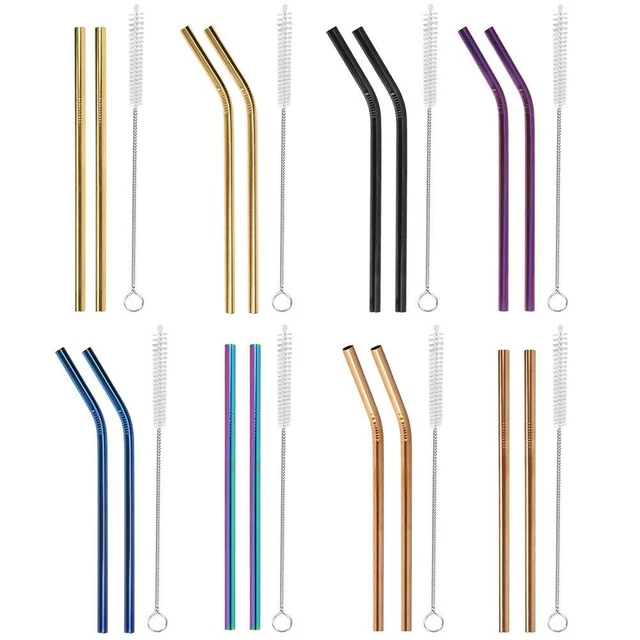 Omenluck Spiedini Piatti In Acciaio Inox Per Barbecue E Kebab – Confezione Da 10, Riutilizzabili, 38 Cm - 3