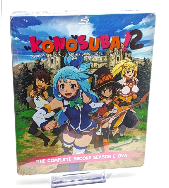 KONOSUBA SEASON OVA Blu-Ray STEELBOOK EDITION Discotek Out of