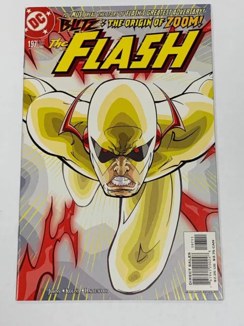 THE FLASH Vol. 2 #197 DC Comics 2003 Origin of Zoom NM- 9.0