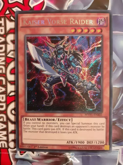 Yu-Gi-Oh! Kaiser Vorse Raider MVP1-ENS02-Secret Rare-1st Edition-NM/M