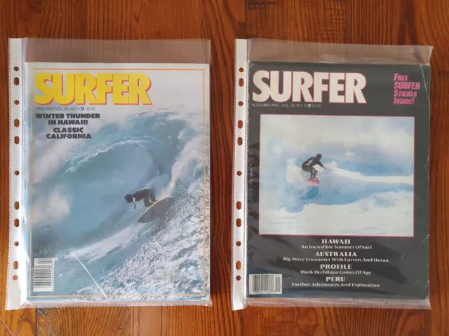 INTERNATIONAL SURFING MAGAZINE MAG SURF SURFER VOLUME 33 1997 12 ISSUES  $5ea