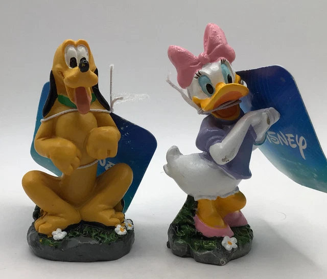 Disney Pluto and Daisy Mini 2” Garden Statues Disney Pluto and Daisy Mini 2” Garden Statues