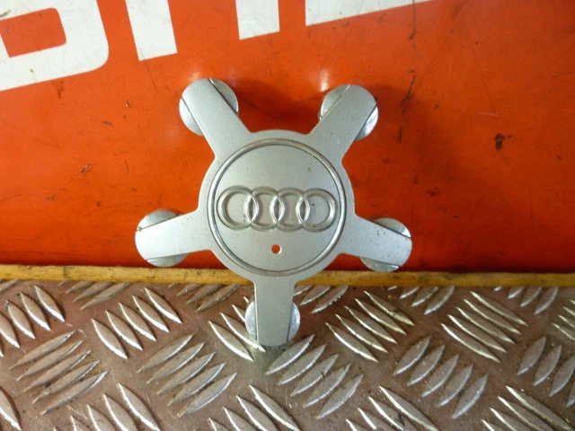 AUDI A3 A4 A5 A6 WHEEL CENTER CAP 5 STAR SPYDER HUB BADGE 135mm  SILVER X 1