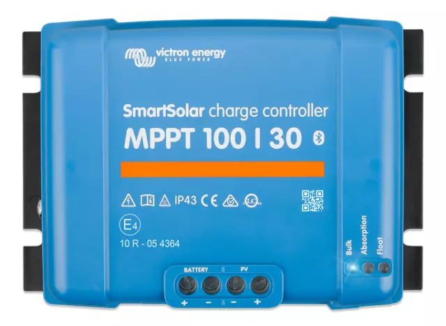 MPPT 100/30 SmartSolar Victron Solarladeregler 30A, bis zu 100 V Solarspannung