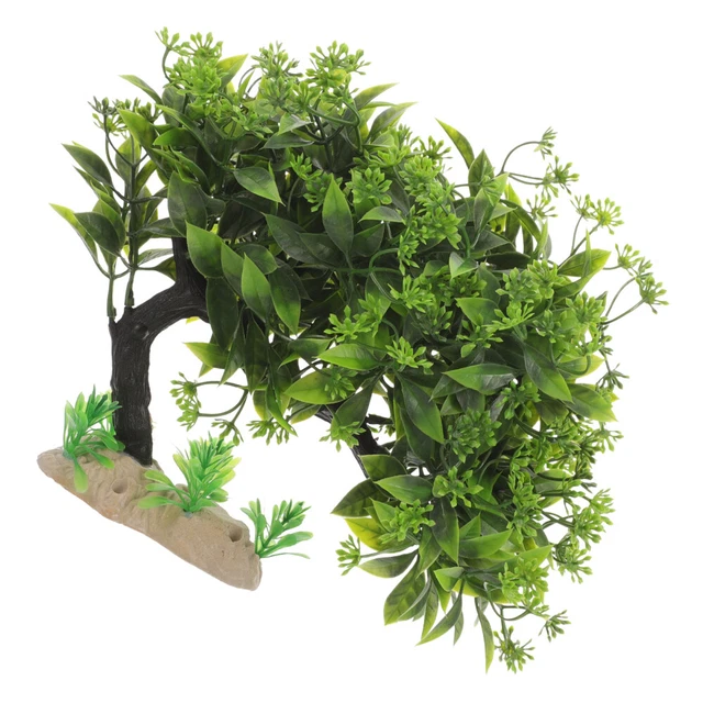 Artificial Aquarium Plants Fish Tank Plastic Tree Simulation Plants Landscaping