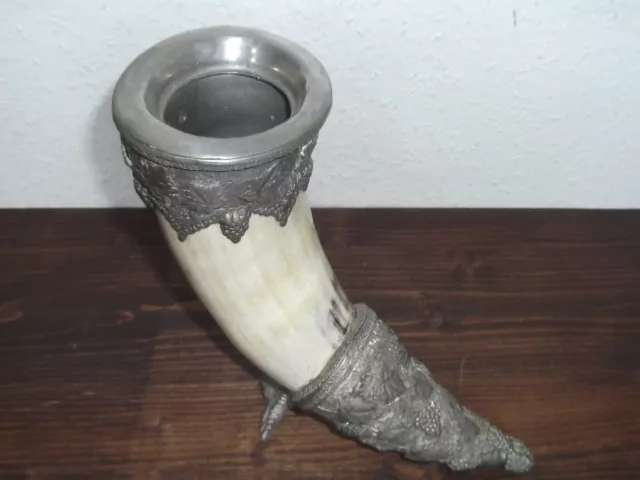 Decorativo Cuerno Con Montaje en Metal Soporte de Velas ? #7740