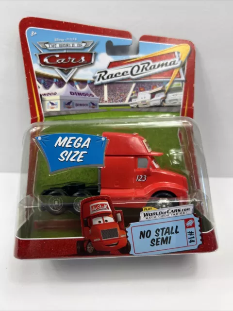 Disney Pixar Cars Race O Rama Mega Size No Stall Semi #14