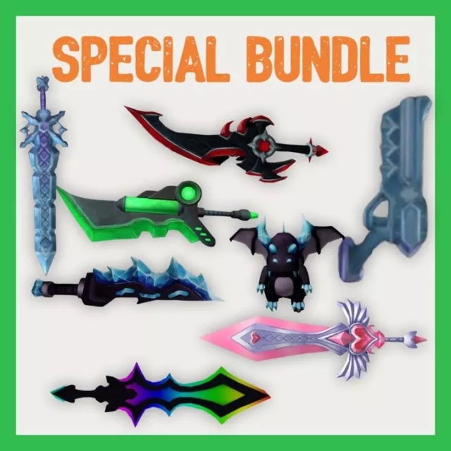 MM2 Set Bundle 🌟CANDY SET-BATWING SET All In The Picture Cheap