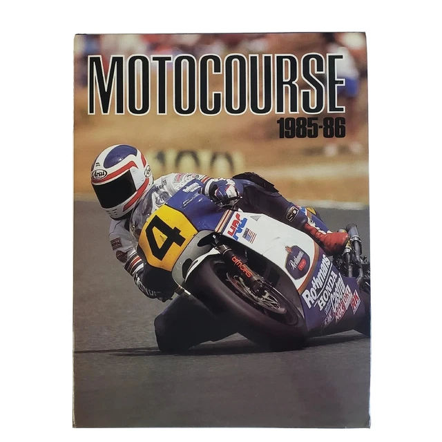 10th MOTOCOURSE 1985-86 World's Leading Grand Prix Motorcycle Annual Bike Racing