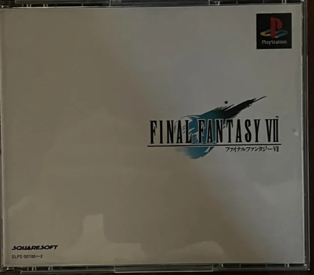 Final Fantasy VII 7 PLAYSTATION 1 SONY PS1 NTSC Japan