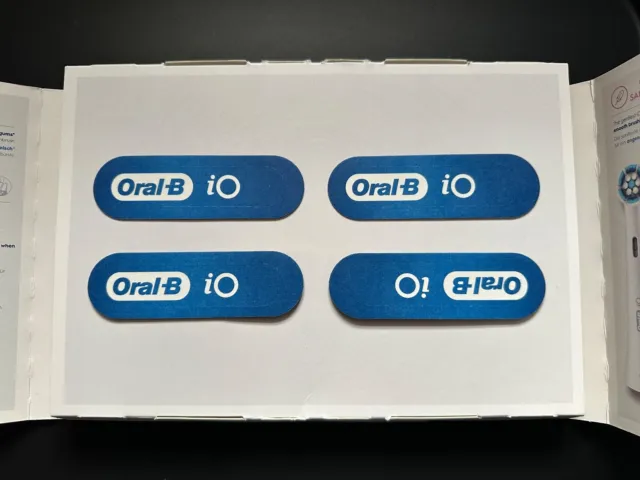 Oral-B iO Ultimate Clean Electric Toothbrush Heads Pack of 4 - NEW