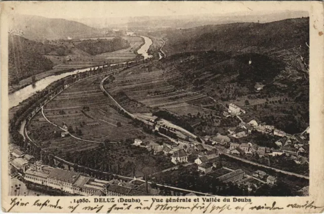 CPA DELUZ Vue Generale et Vallee du Doubs (1115868)