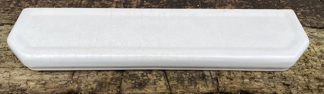 Petite étagère Tablette Ancienne En Céramique – Paris – Noir – Pour Salle De Bain Ou Déco